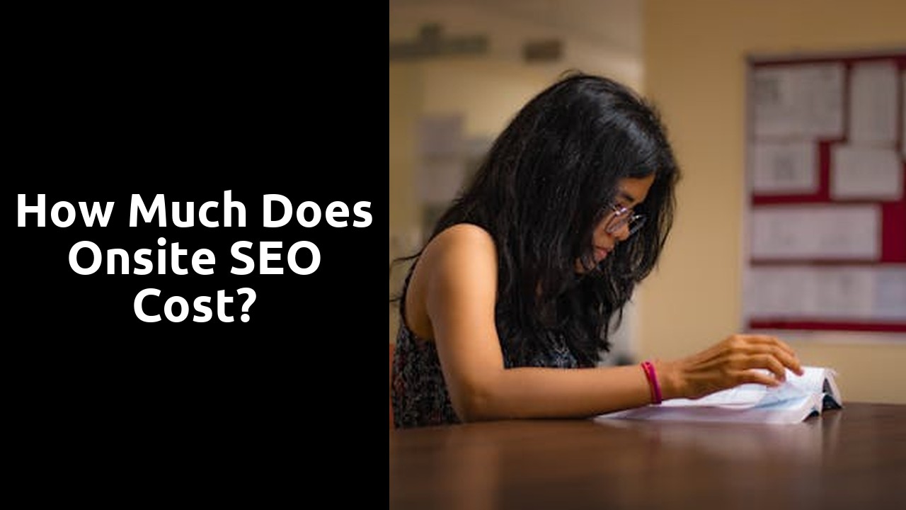 How much does onsite SEO cost?